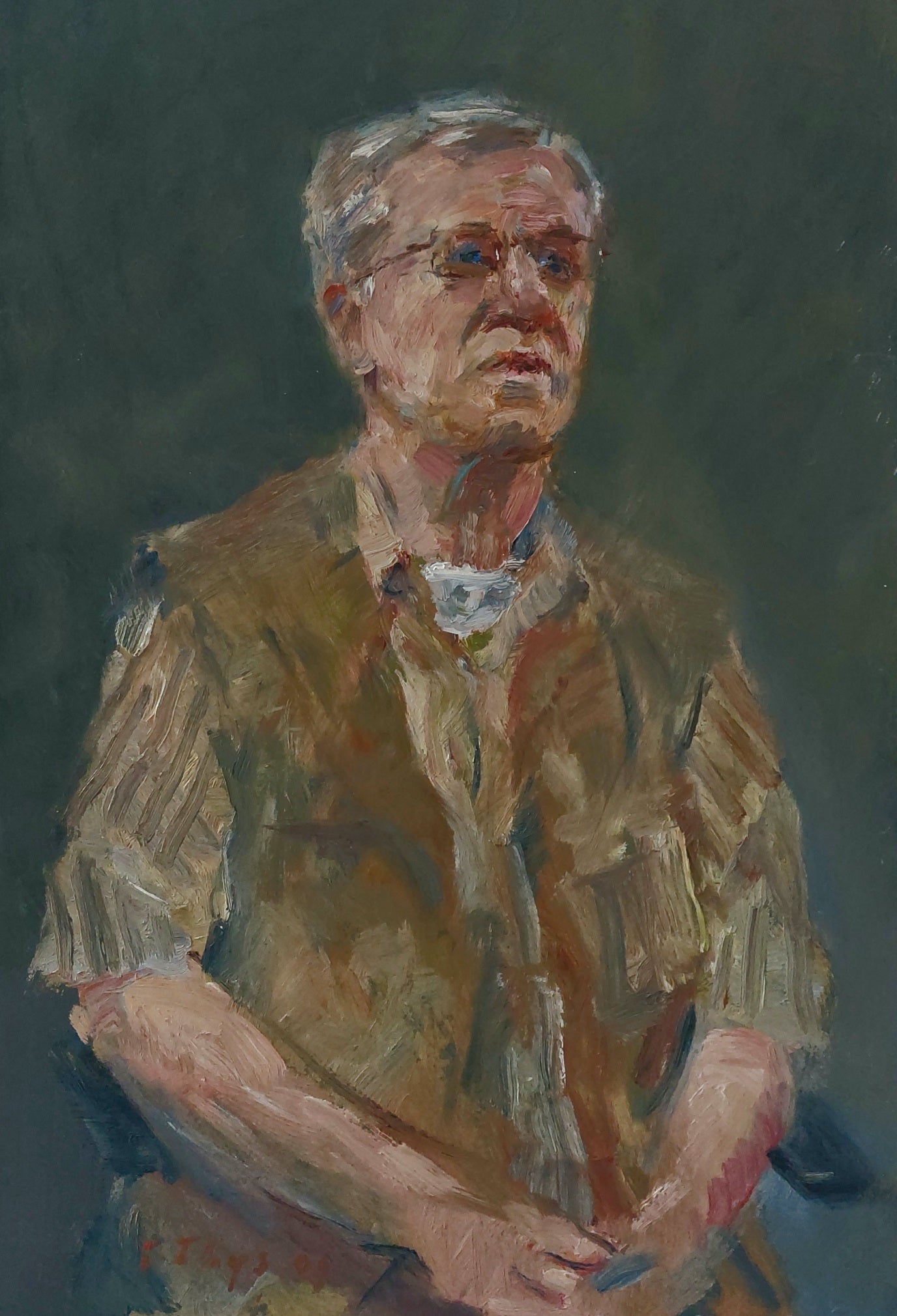 ‘Paul’ 2011 oil on board 60x36,5cm