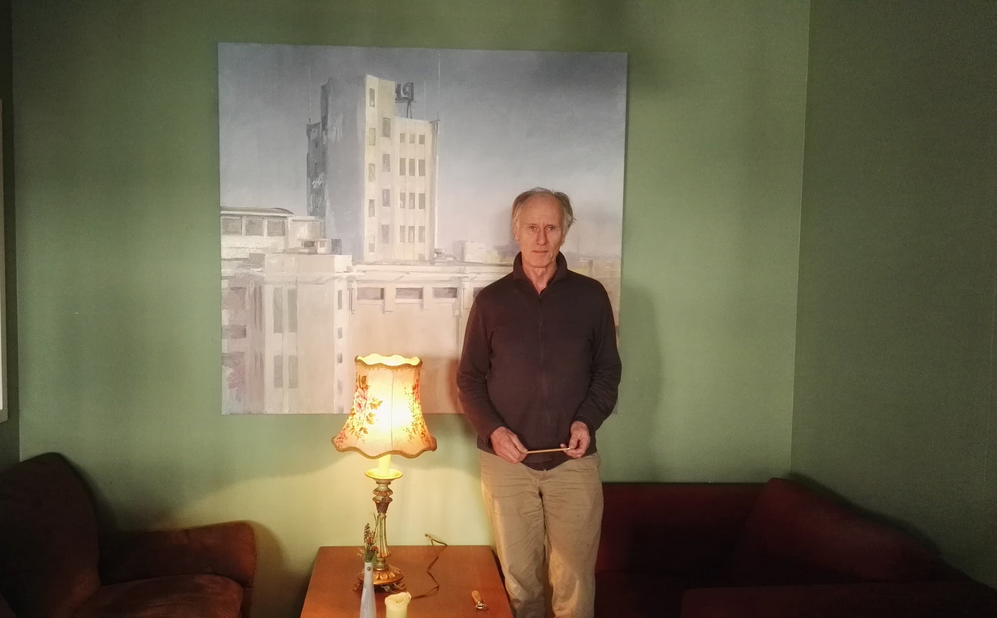 ‘Philips Lichttoren’ 2016 oil on linen 145x160cm