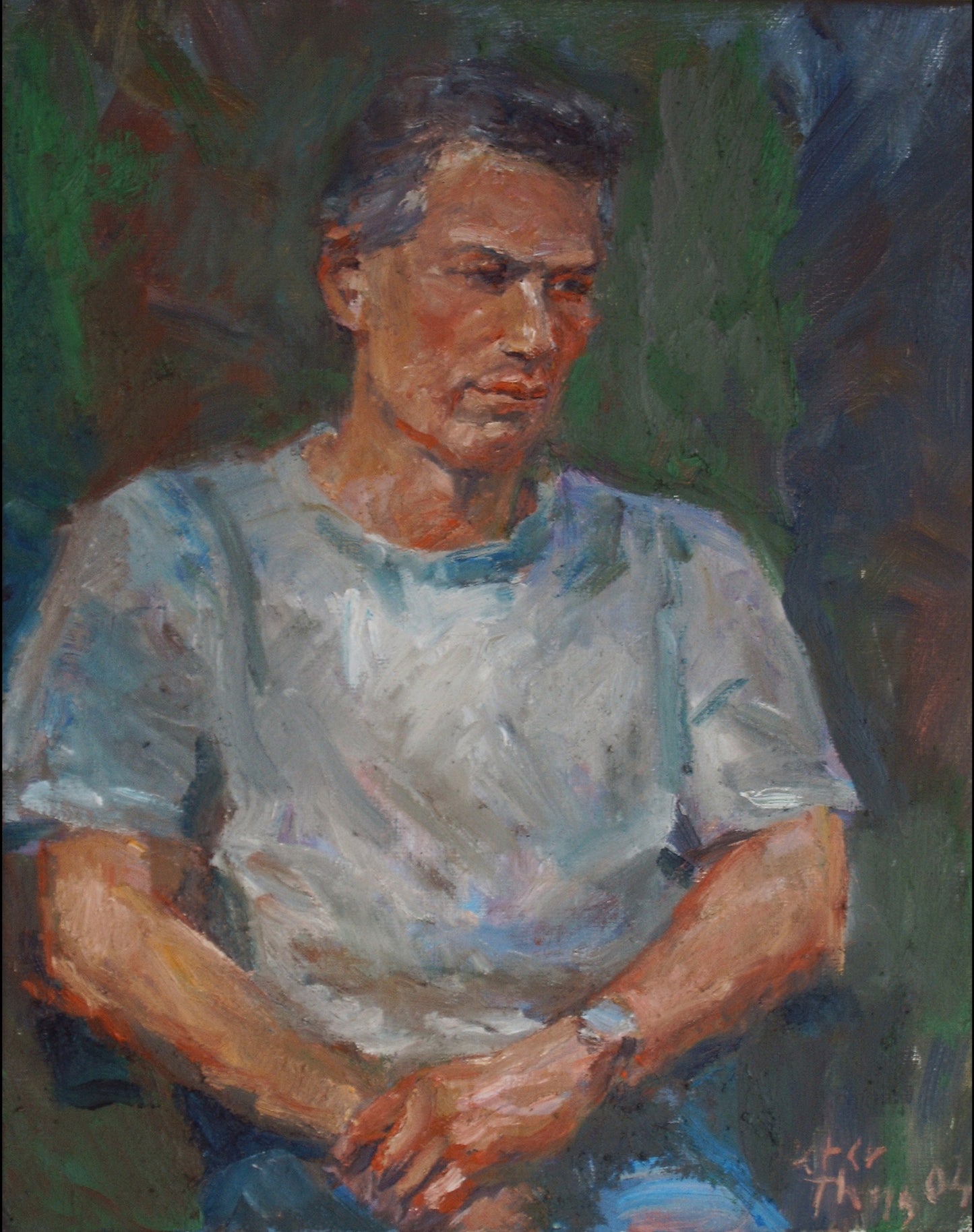 ‘Jeroen Vrijdag’ 2004 oil on linen 50x40cm