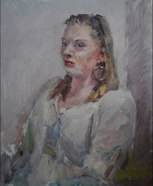 ‘Evelien’ 2010 oil on board 61x50cm