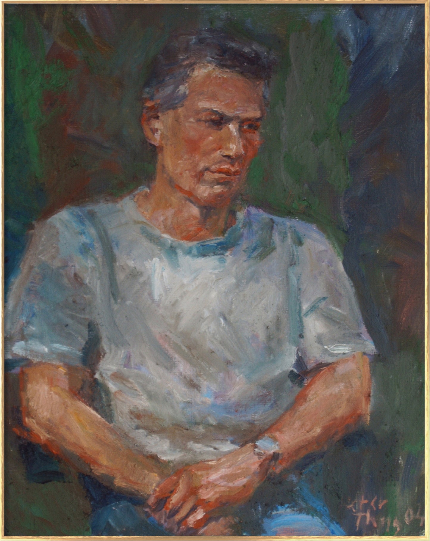 ‘Jeroen Vrijdag’ 2004 oil on linen 50x40cm