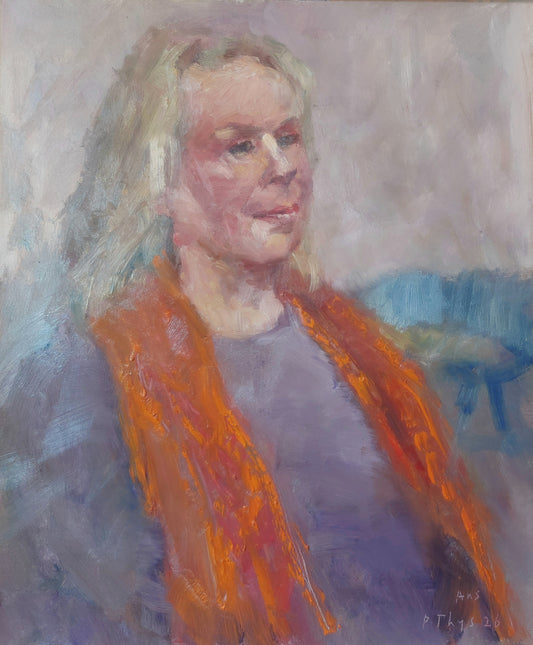 ‘Ans’ 2025 oil on board 61x50cm