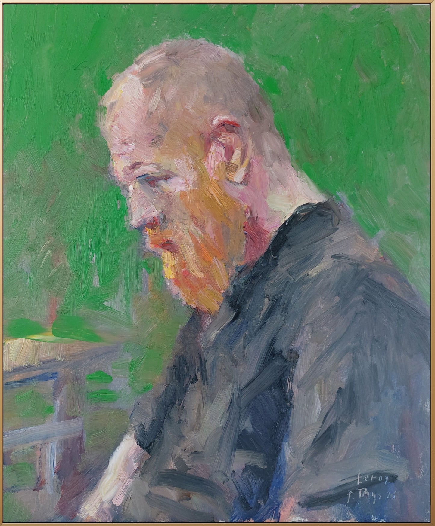 'Leroy' 2026 oil on board 61x50cm