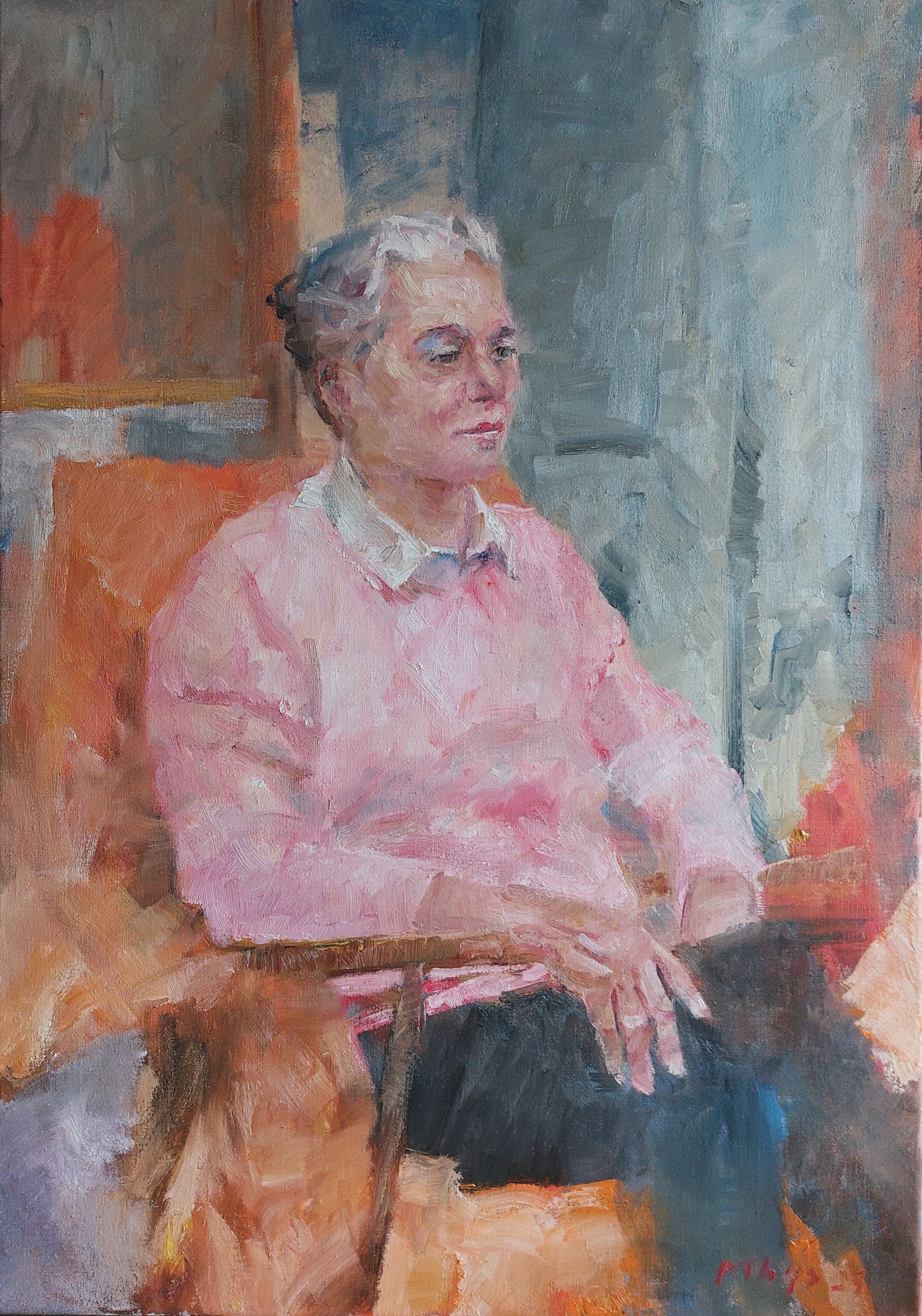 ‘Els’ 2025 oil on linen 100x70cm