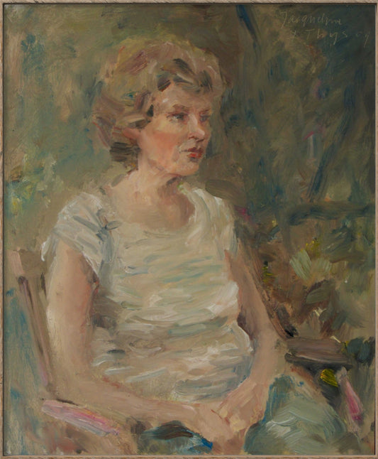 ‘jacqueline’ 2009 oil on board 61x50cm