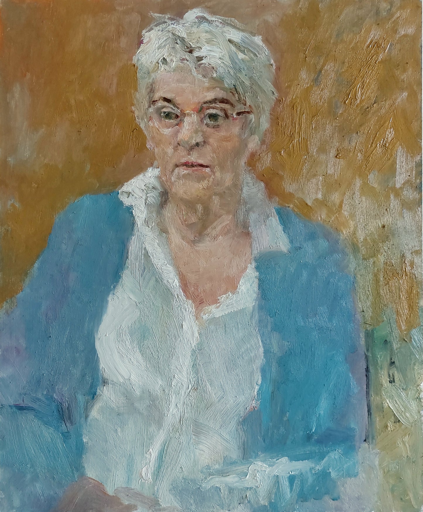 ‘Ans’ 2025 oil on board 61x50cm