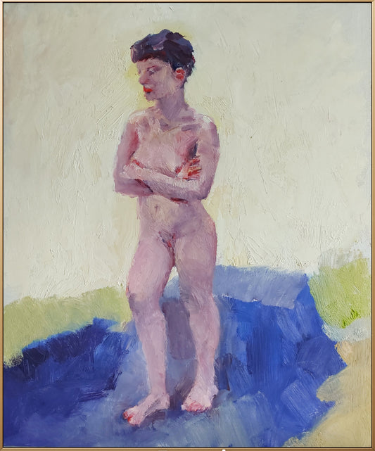 ‘Standing Woman’ 2026
oil on board 
61x50cm