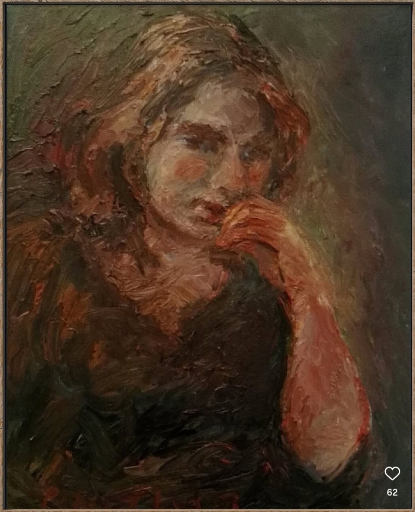 ‘Steffie’ 2003 oil on linen 50x40cm
