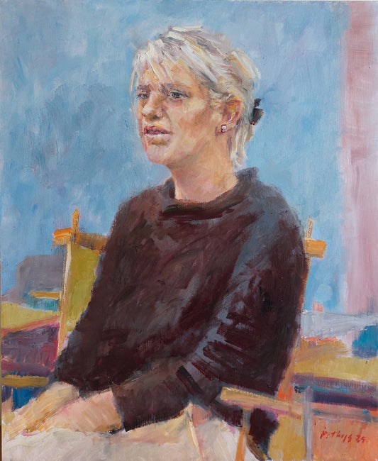 ‘Marloes’ 2025 oil on board 61x50cm