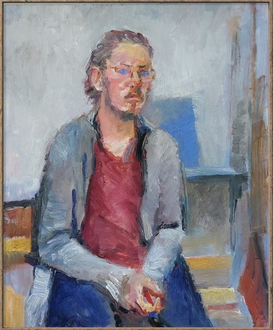 ‘Xander’ 2026
oil on board 
61x50cm