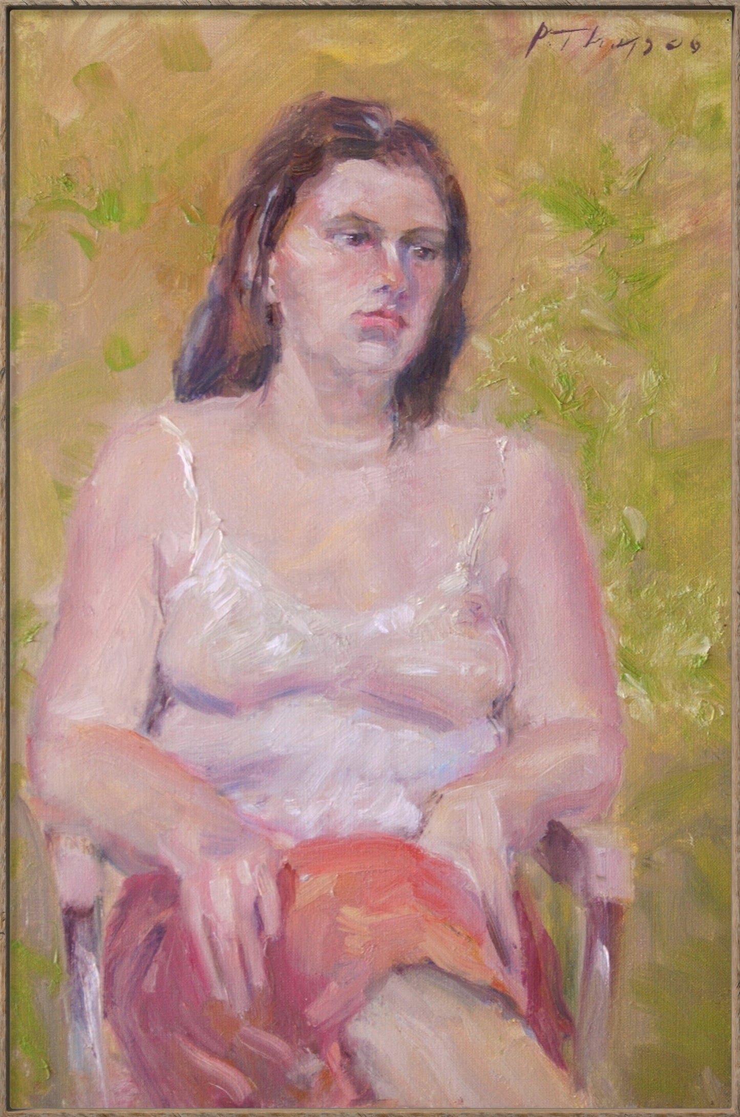 ‘Unknown Sitter’ 2006 oil on linen 60x40cm
