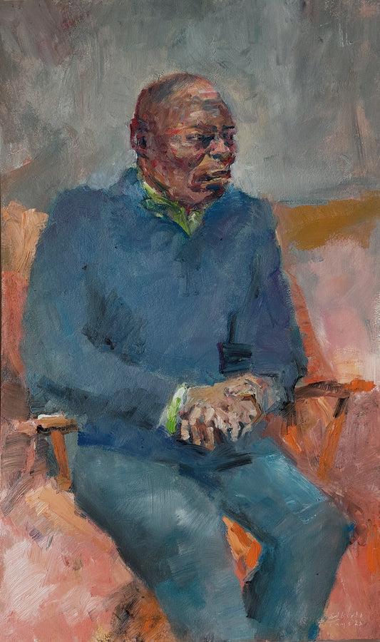 ‘Elbertt’ 2025 oil on plywood 100x61cm