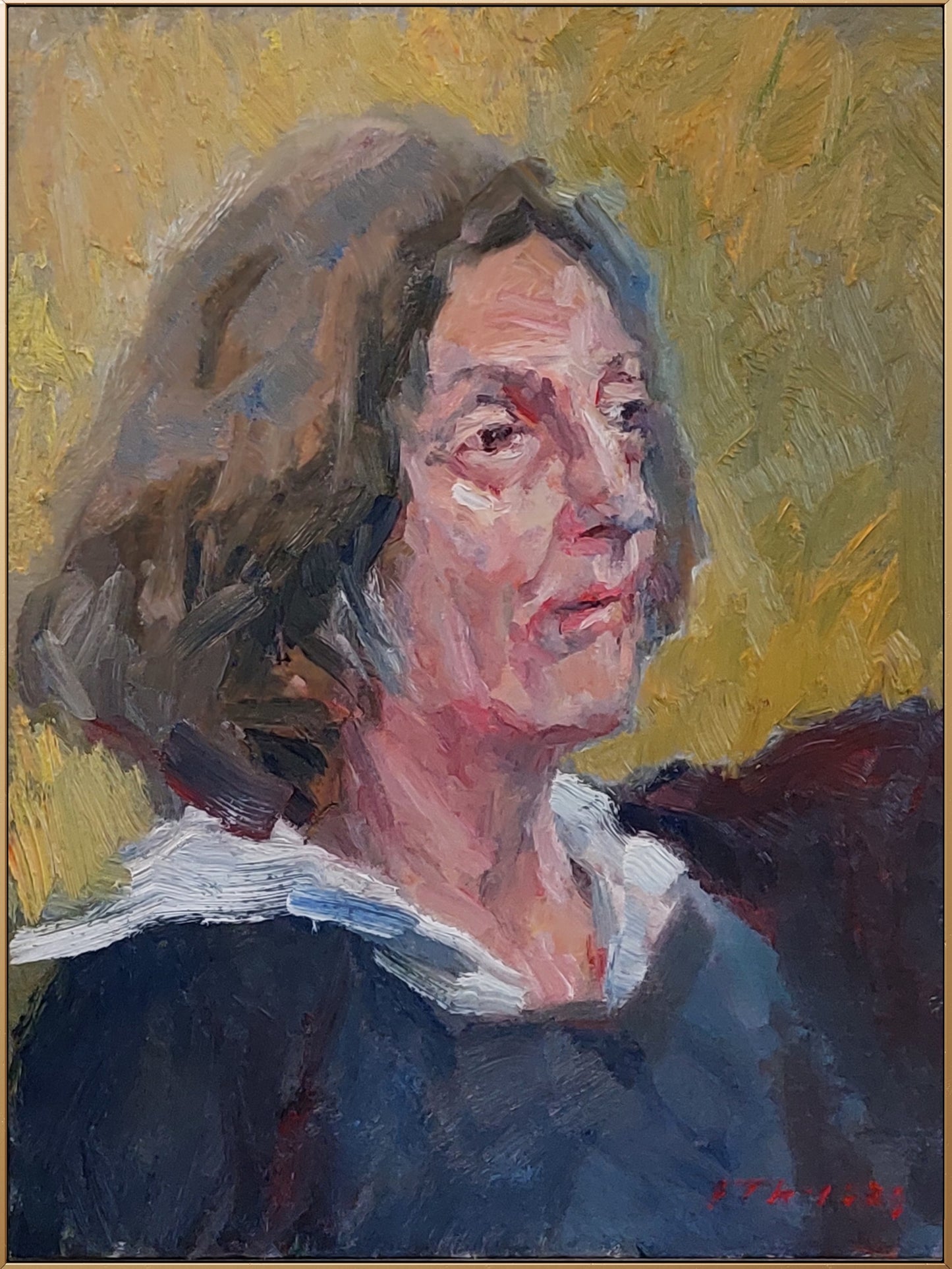 ‘Annemiek’ 2024 oil on board 45x35cm