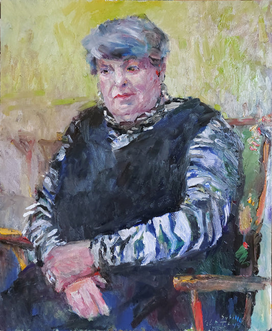 ‘Sybille’ 2026
oil on board 61x50cm
