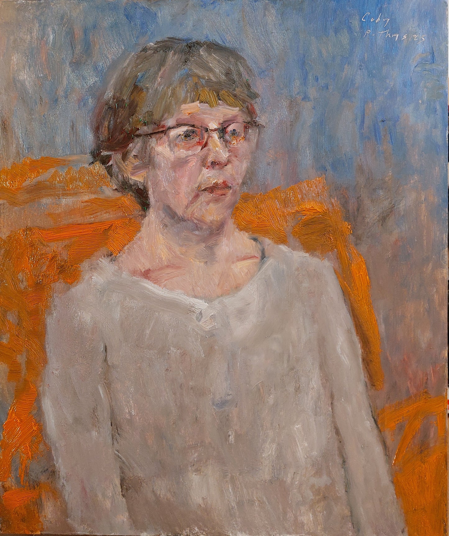 ‘Coby’ 2025 oil on board 60x50cm