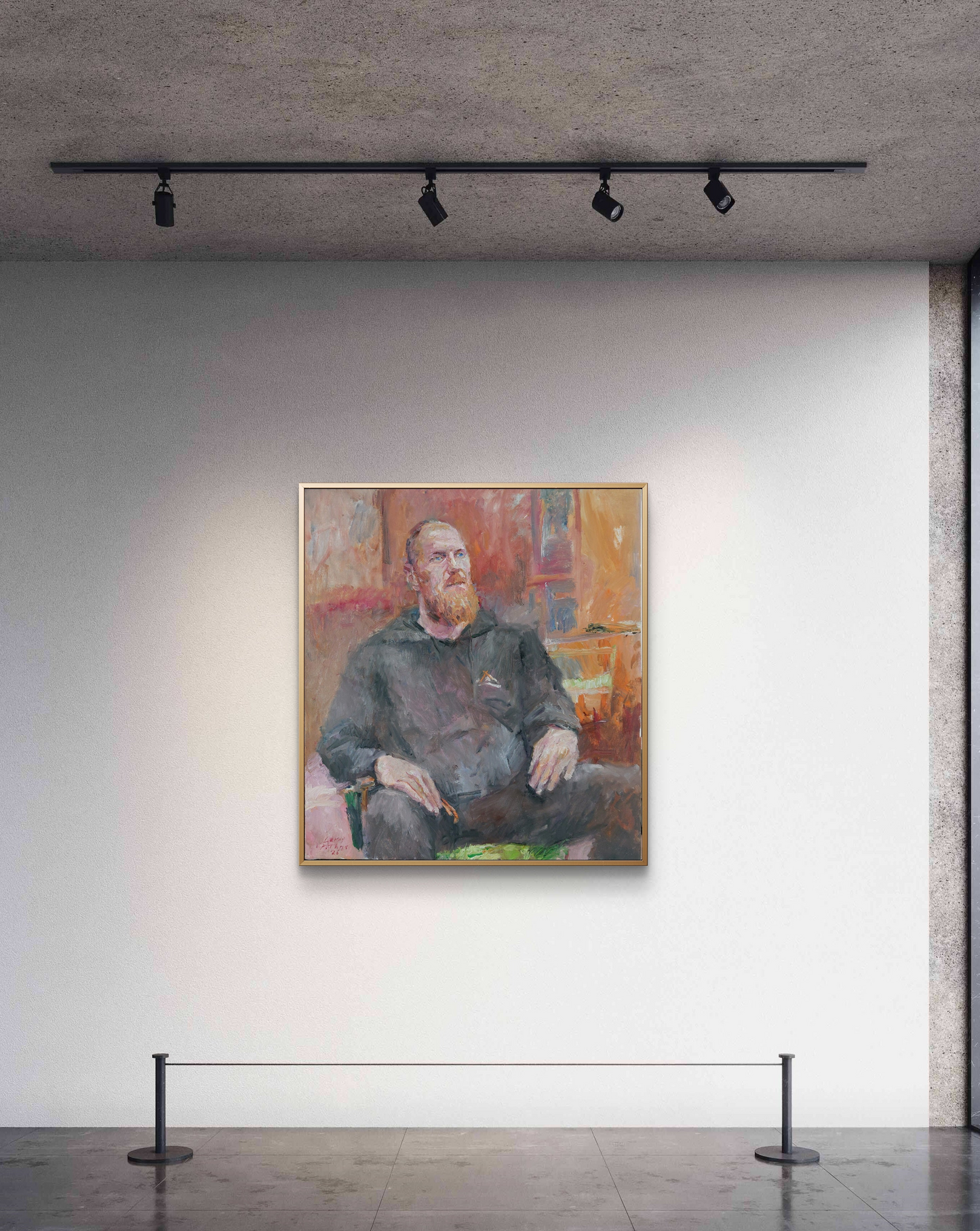 'Leroy' 2026 oil on linen 100x90cm