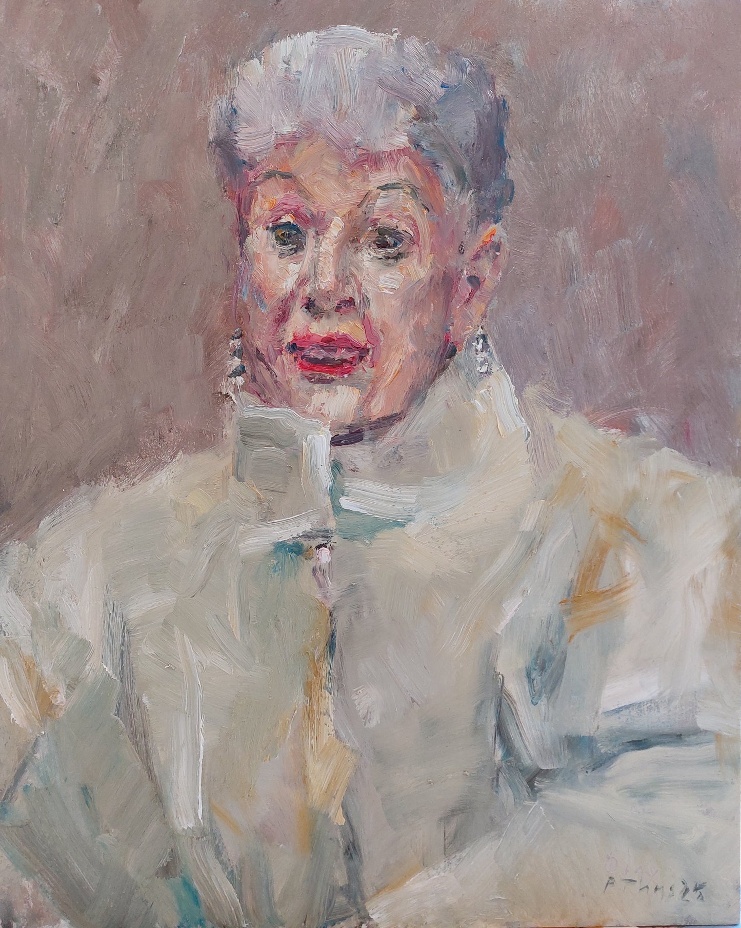 ‘Diny’ 2025 oil on board 50x40cm