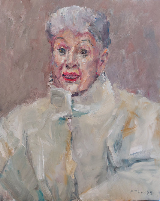 ‘Diny’ 2025 oil on board 50x40cm